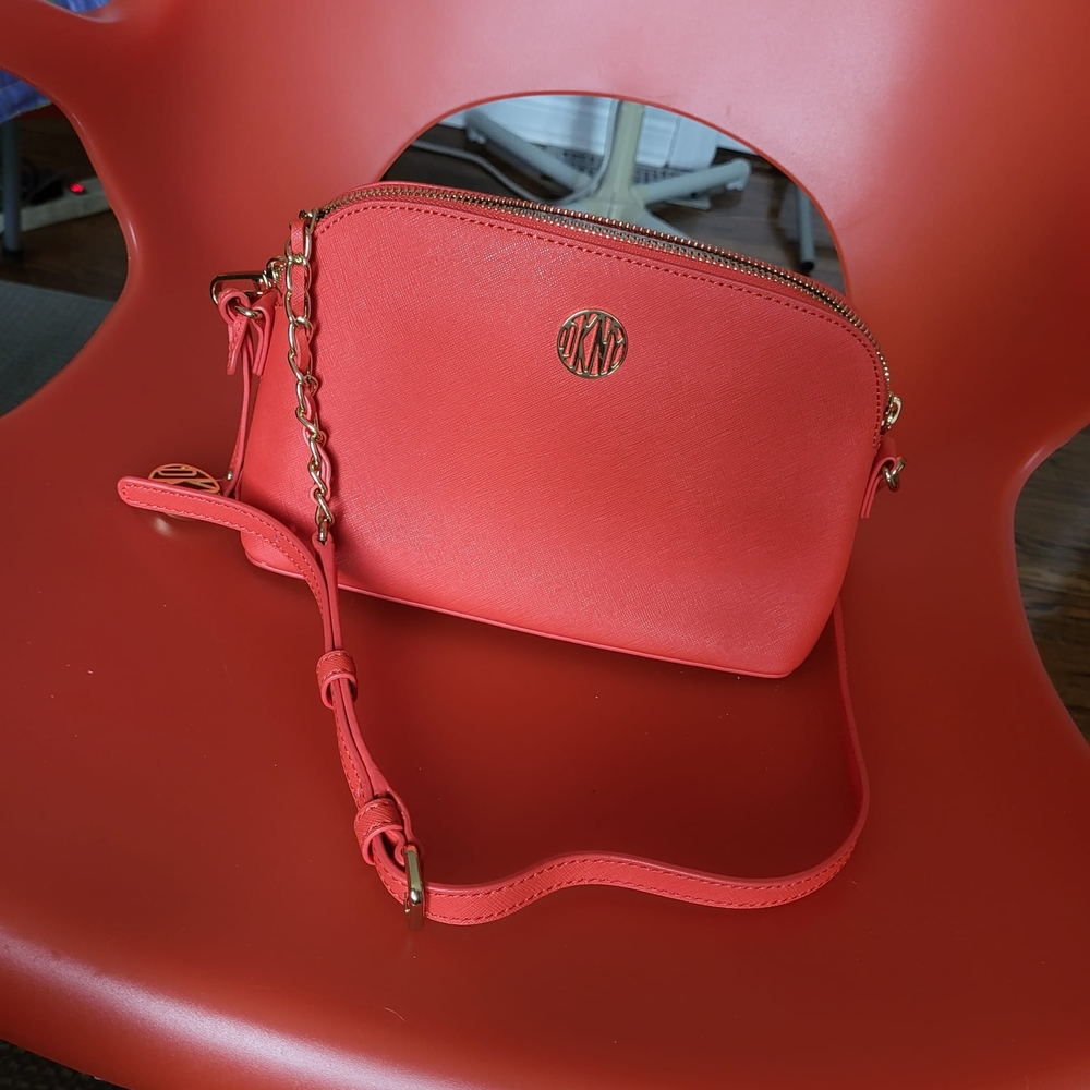 DKNY Vibrant Red Crossbody Bag